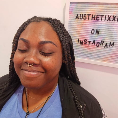Brow shaping and tint by Austhetics